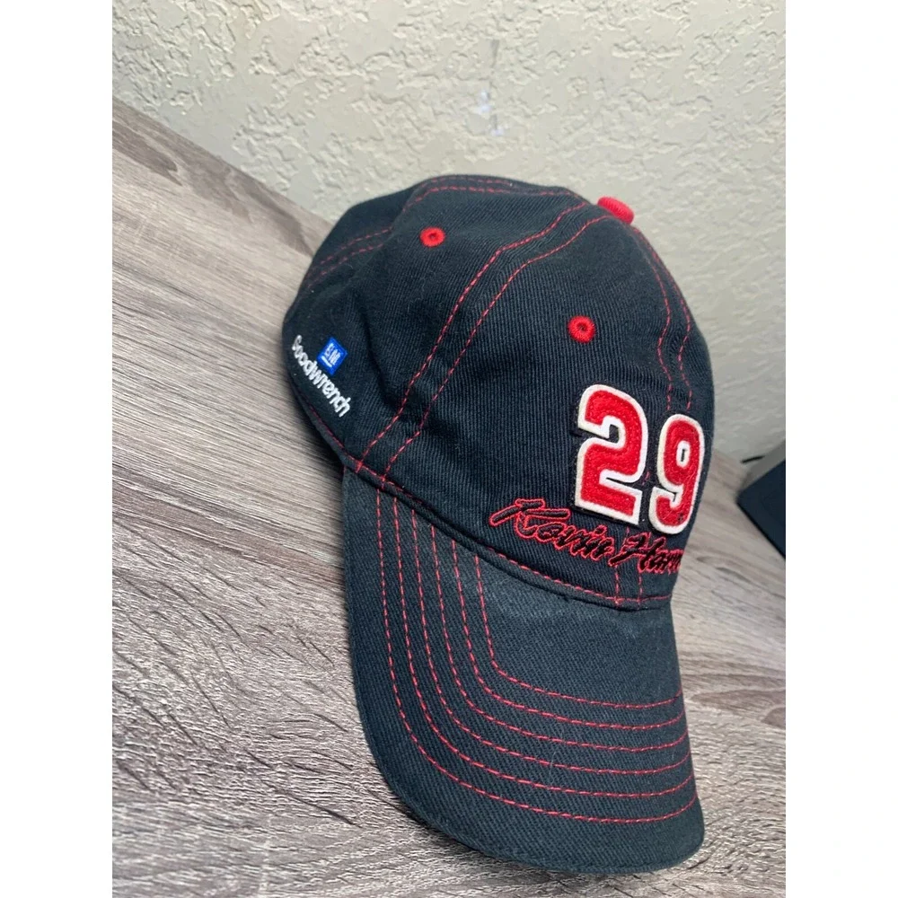 Kevin Harvick #29 Hat NASCAR Racing Adjustable Cap Black/Red